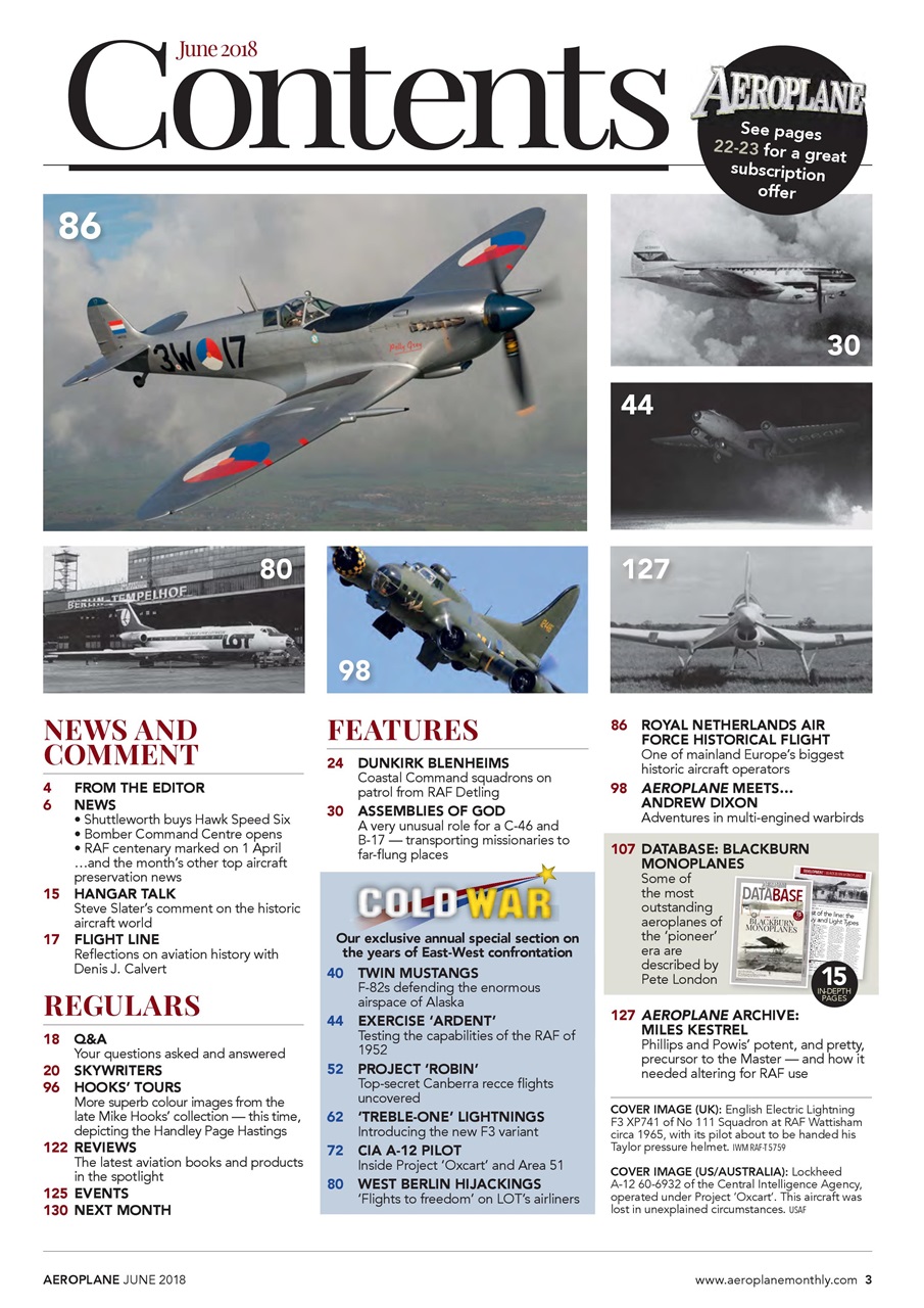 Aeroplane Preview Pages