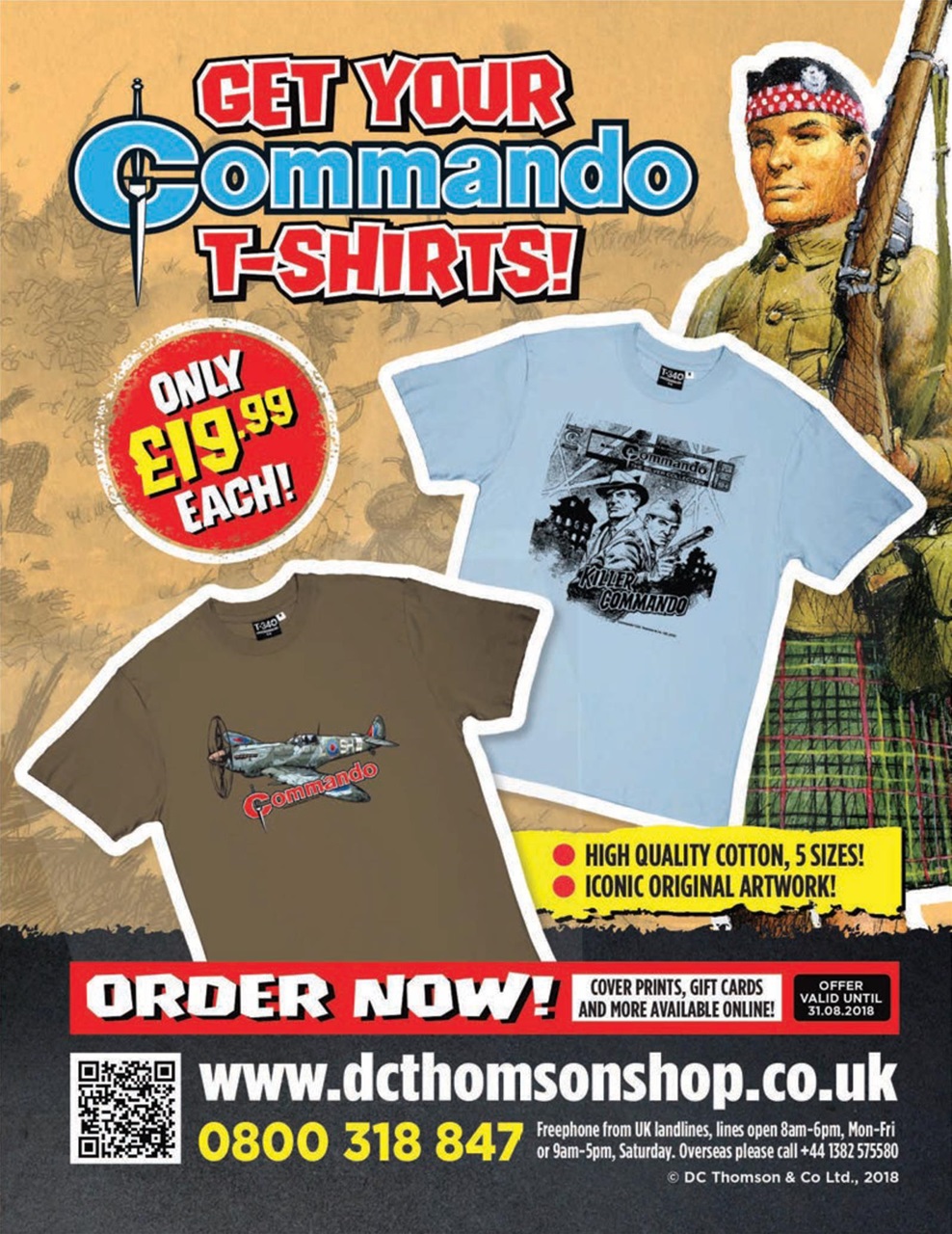 Commando Preview Pages