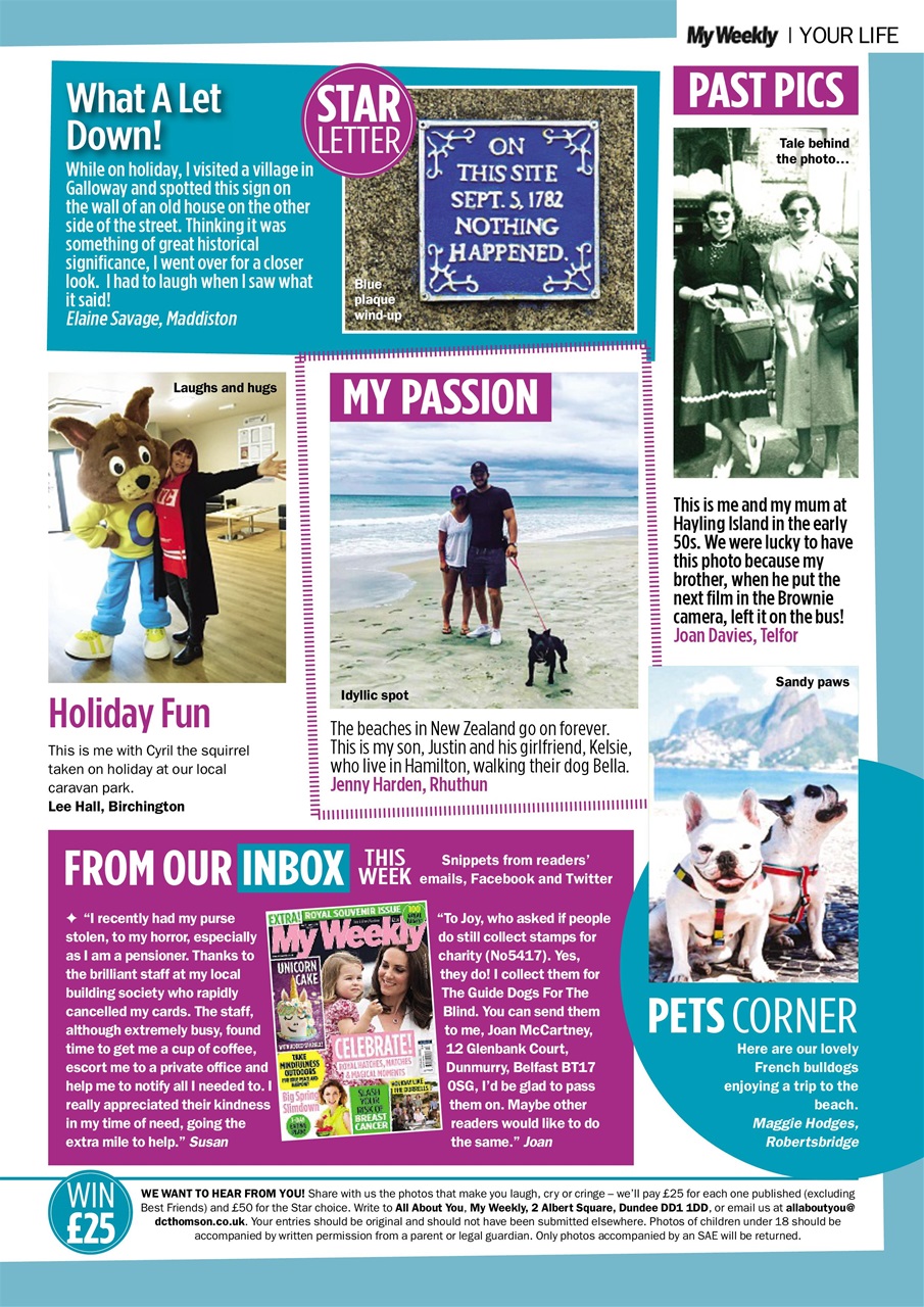 My Weekly Preview Pages