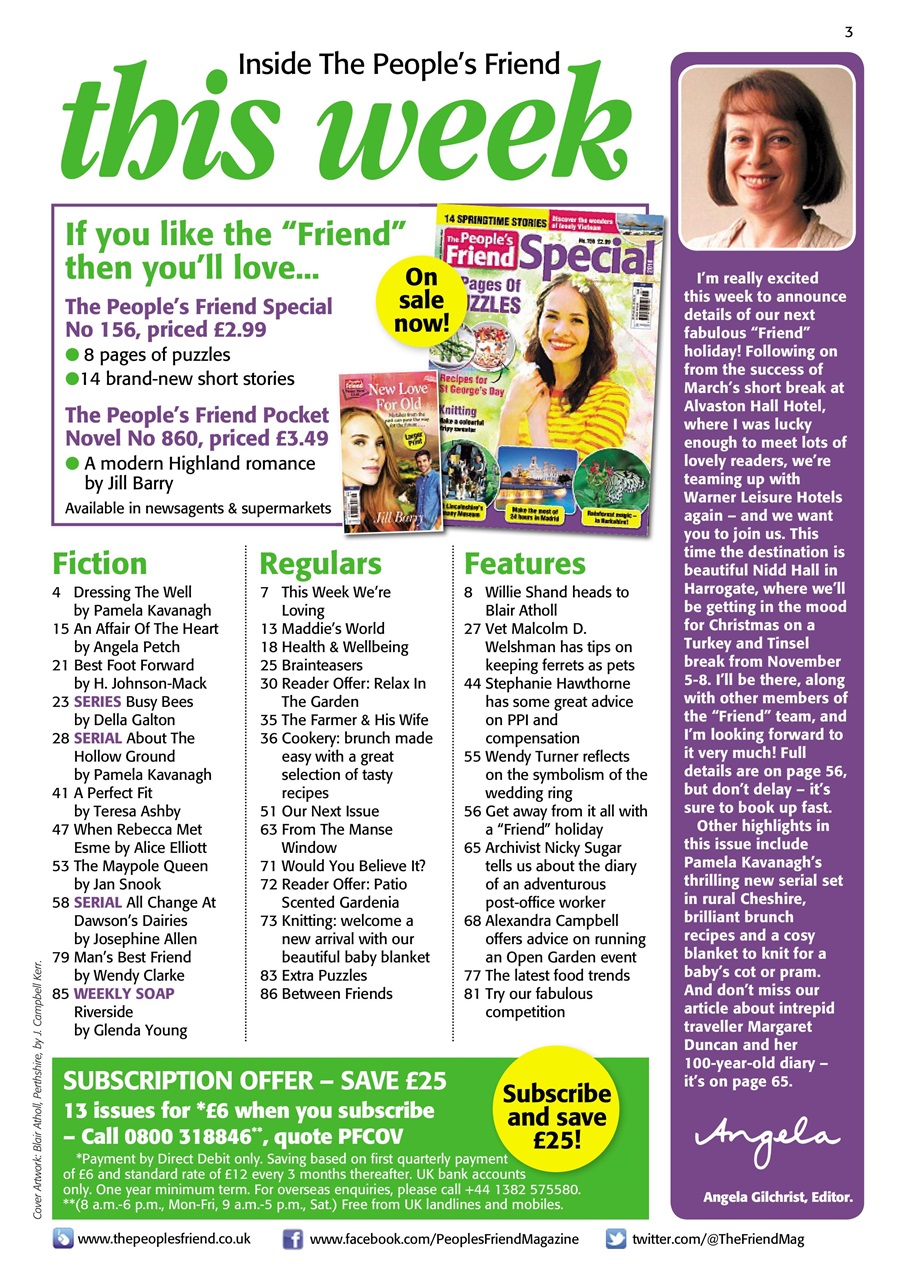 The People’s Friend Preview Pages
