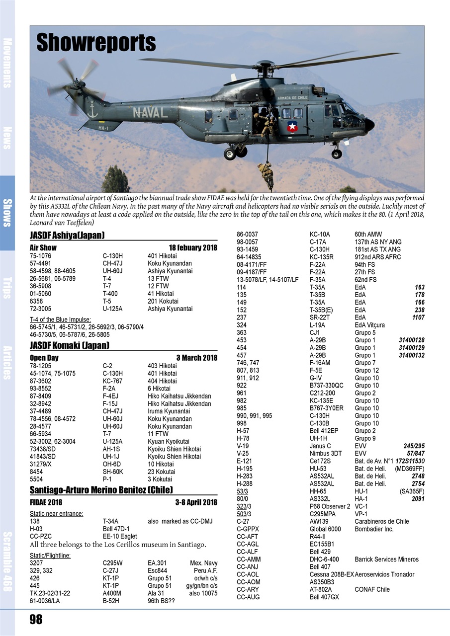 Scramble Magazine Preview Pages