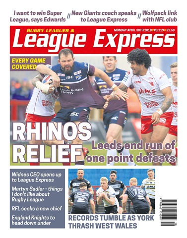 League Express issue 3119