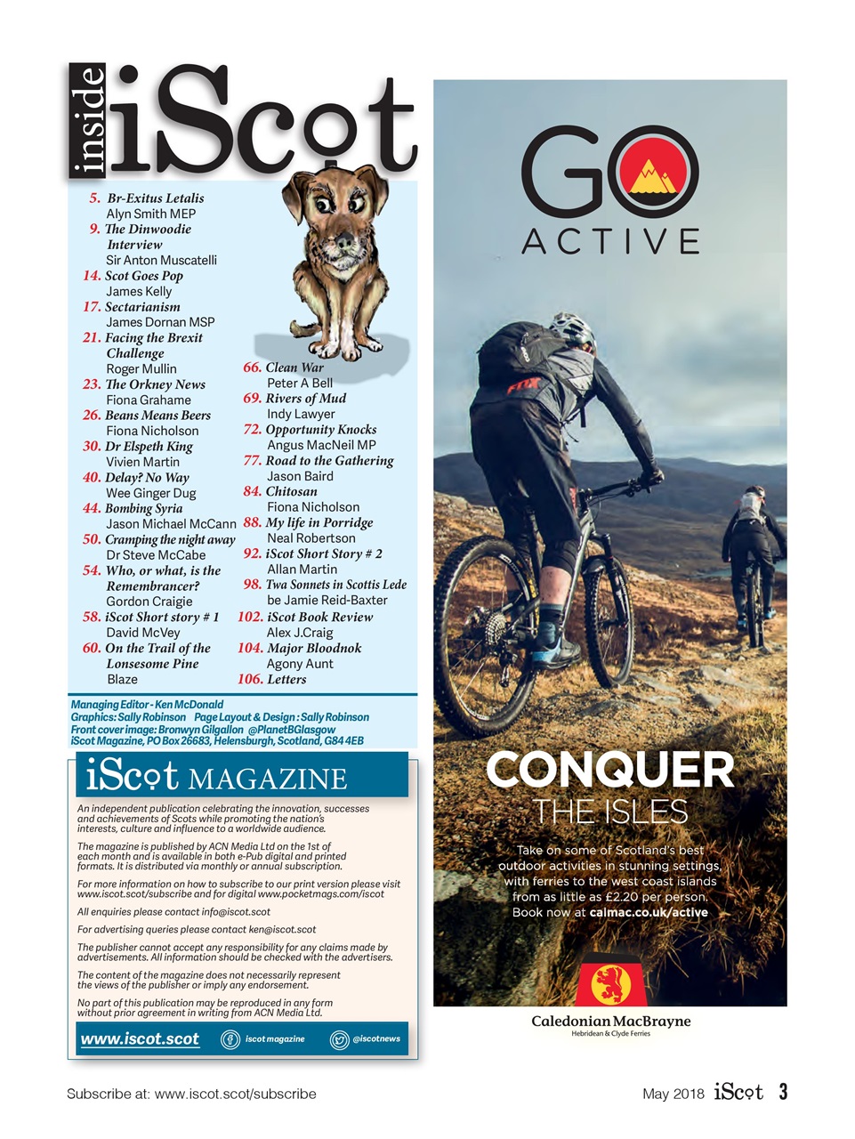 iScot Magazine Preview Pages