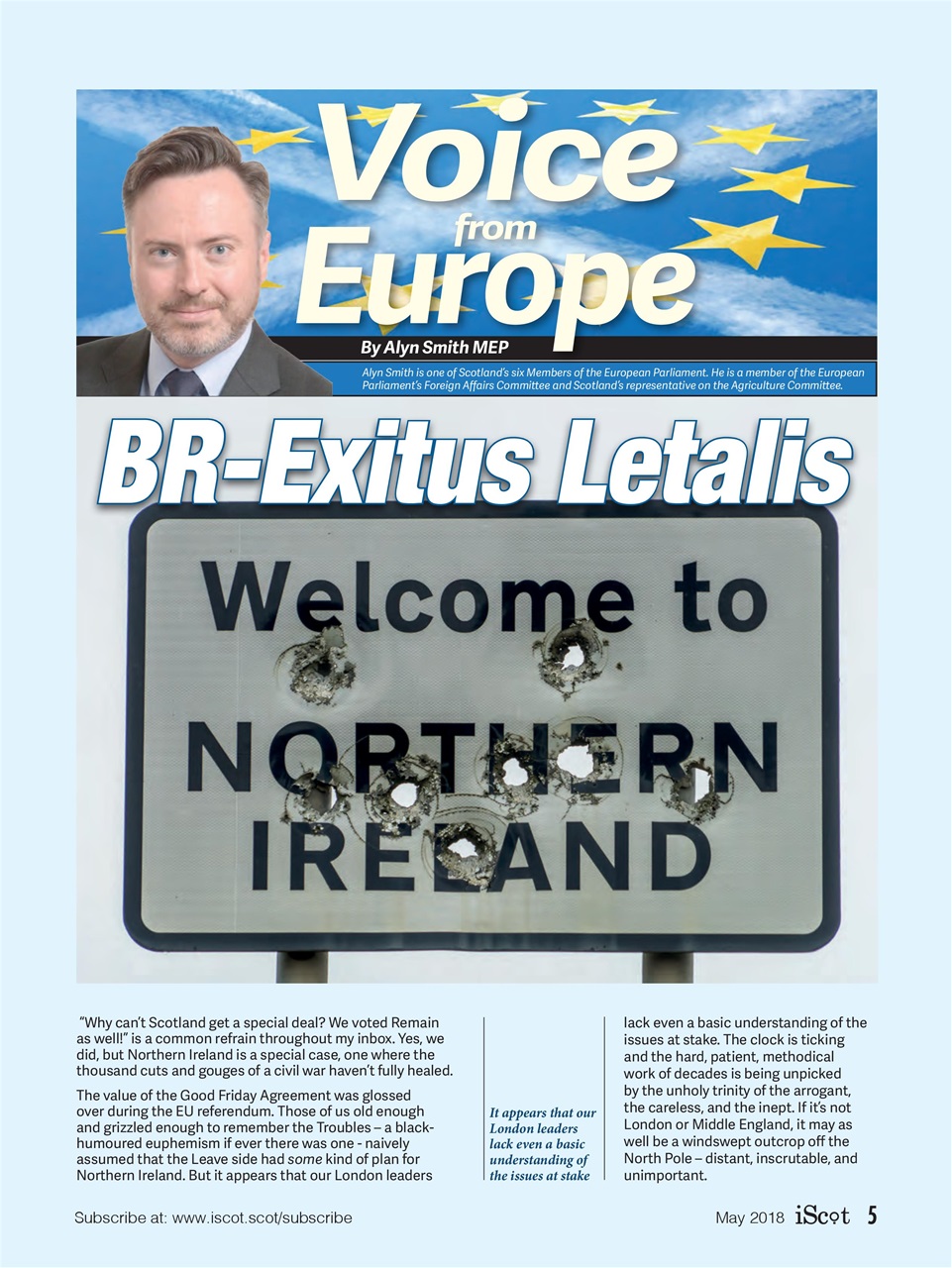 iScot Magazine Preview Pages