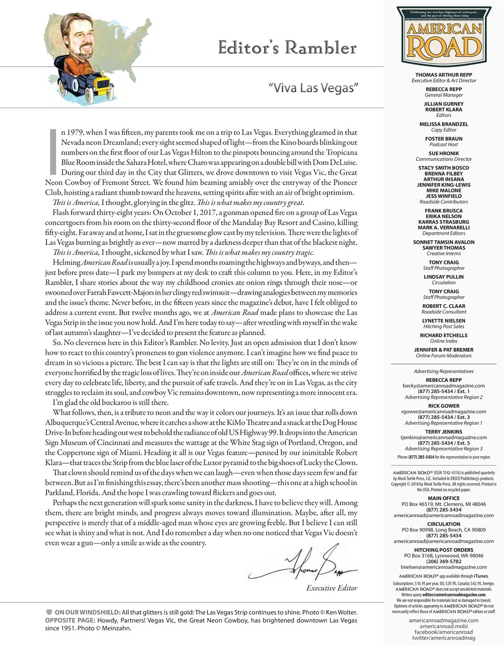 American Road Preview Pages