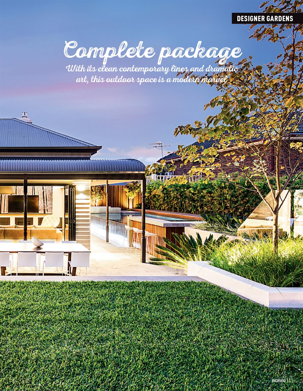 Backyard & Outdoor Living Preview Pages
