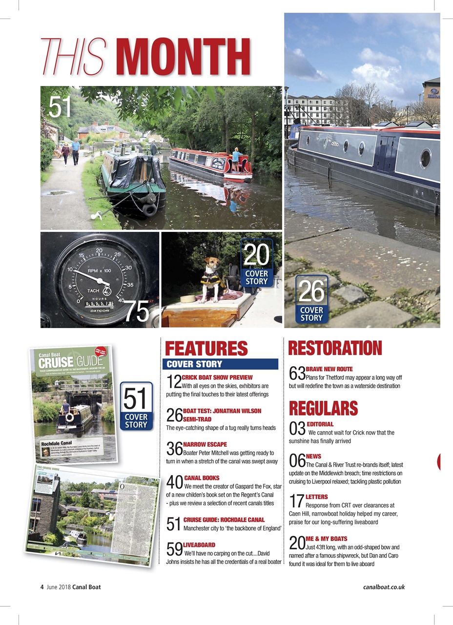 Canal Boat Preview Pages