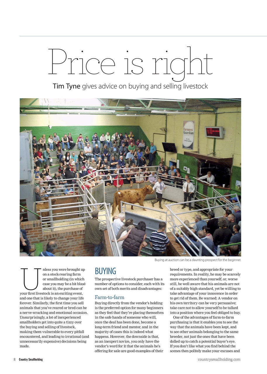 The Country Smallholder Preview Pages