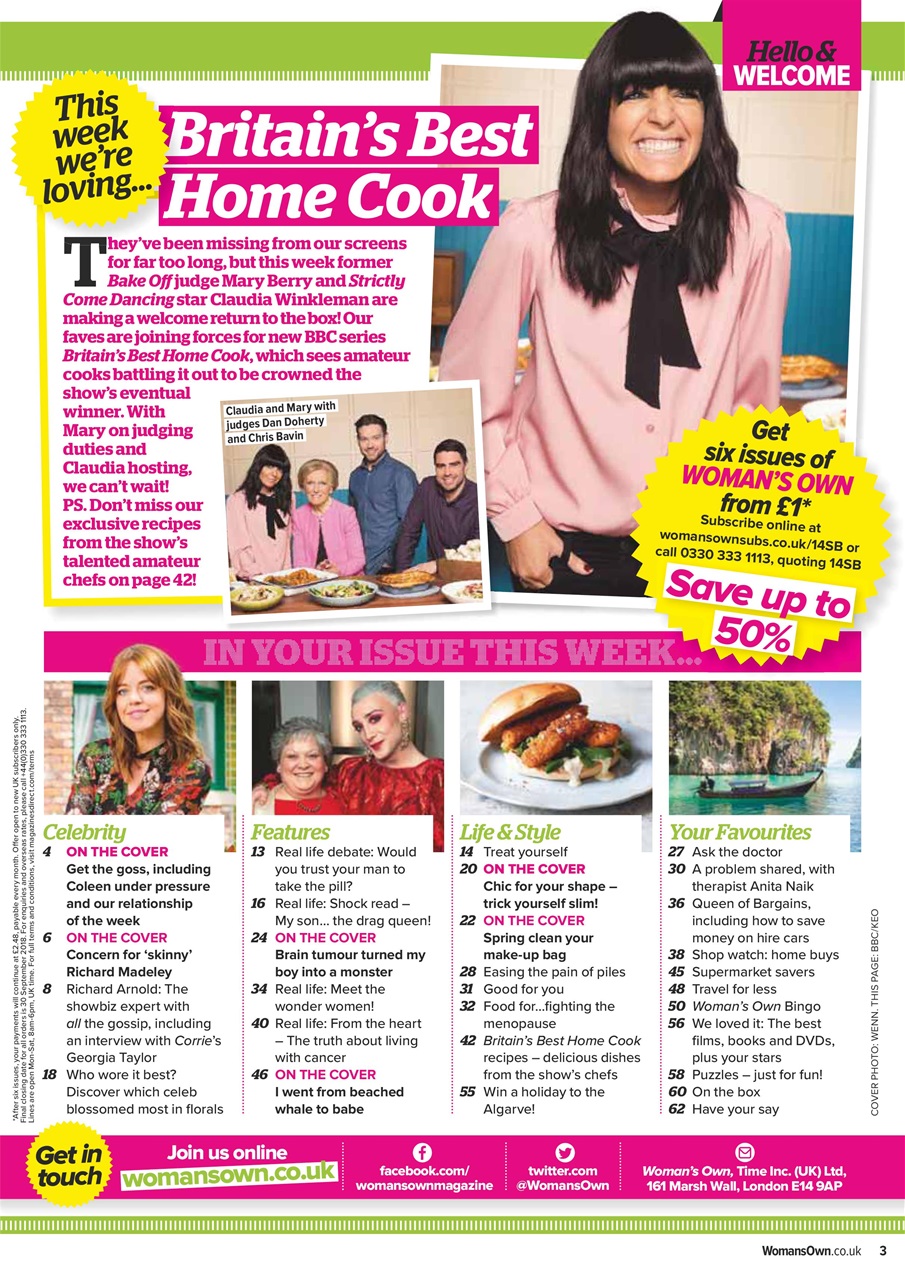 Woman's Own Preview Pages