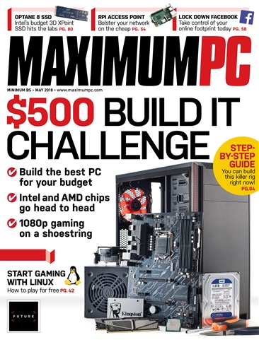 Maximum PC issue May 2018