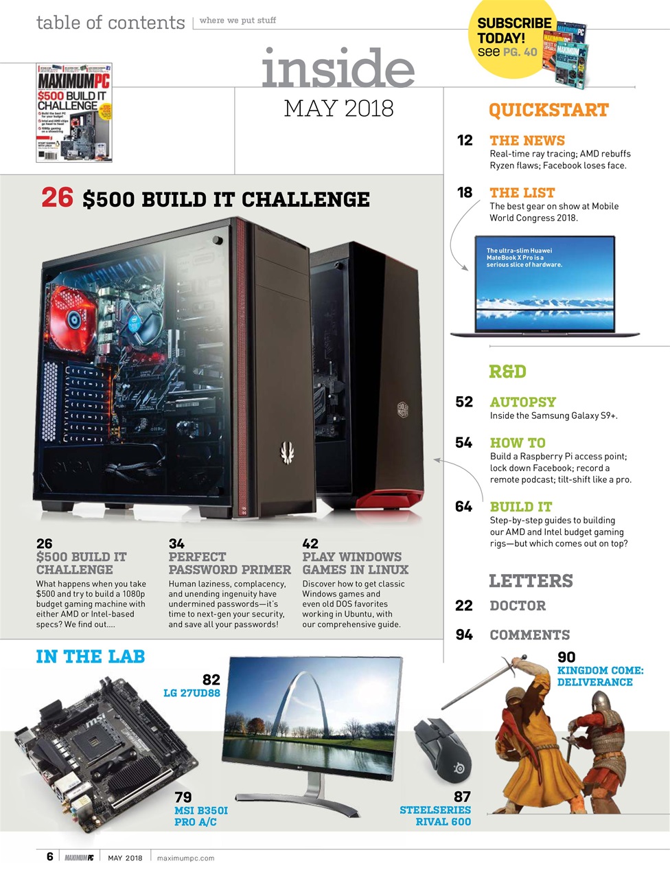 Maximum PC Preview Pages