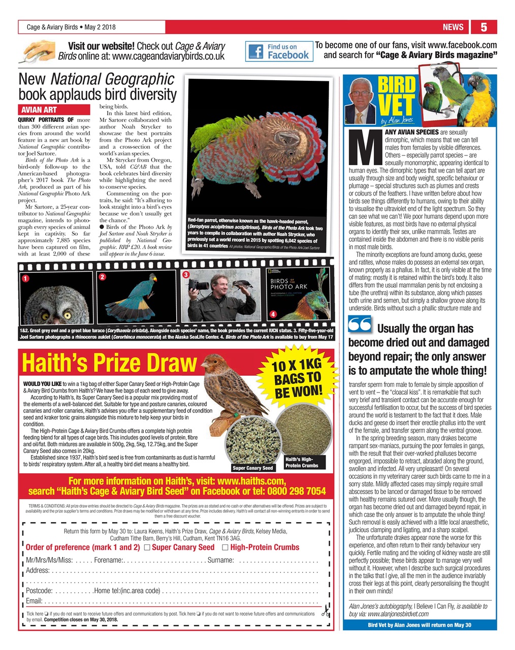 Cage & Aviary Birds Preview Pages