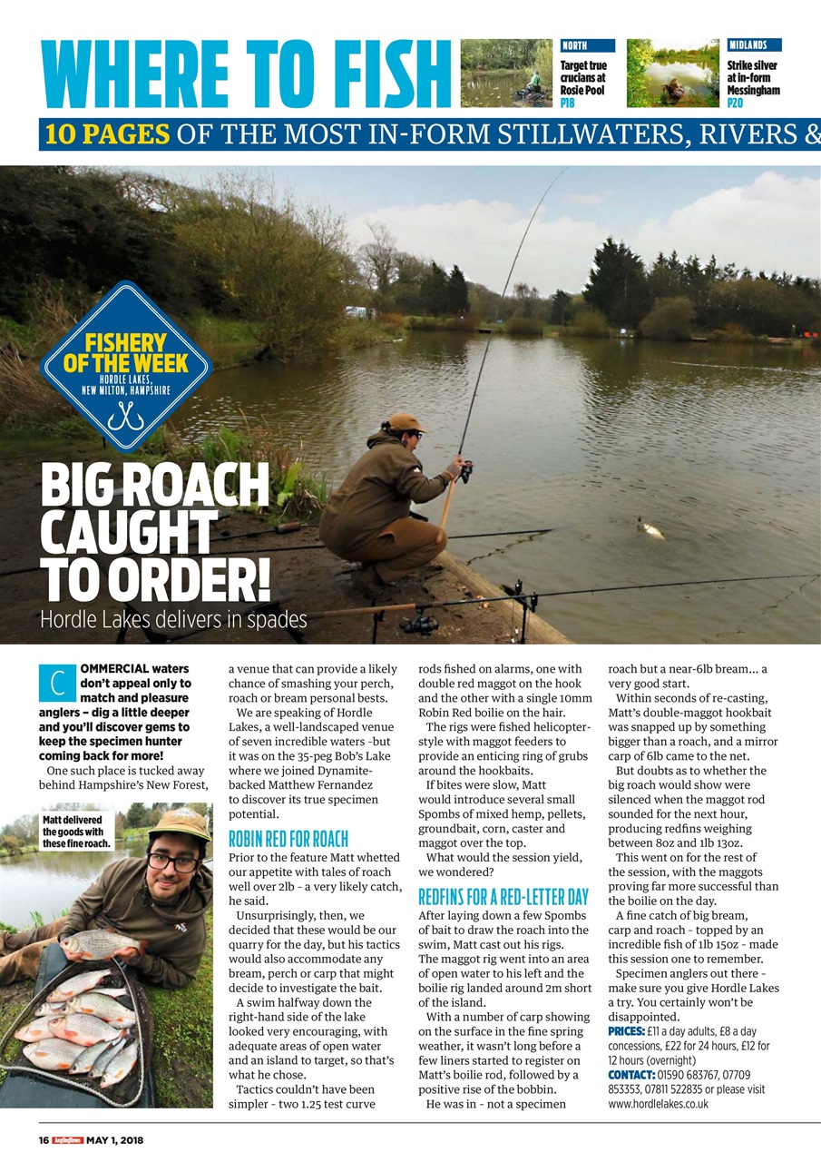 Angling Times Preview Pages