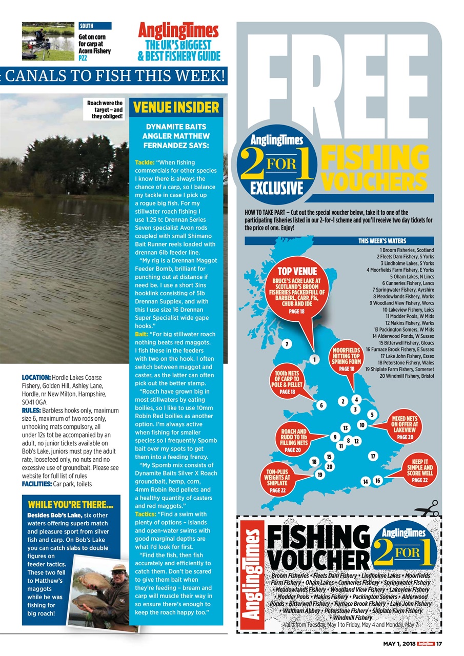 Angling Times Preview Pages