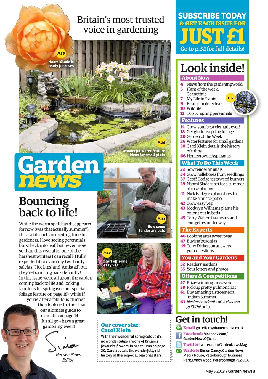Garden News Preview Pages