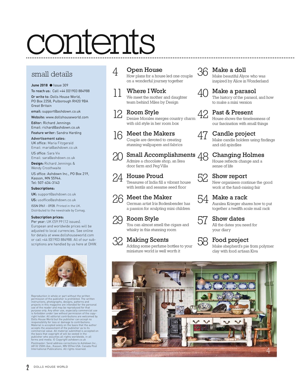 Dolls House World Preview Pages