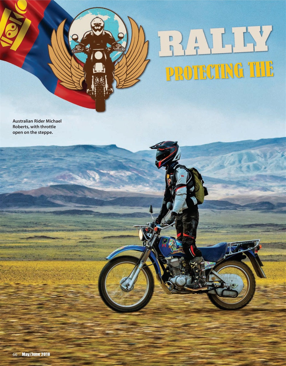 Adventure Motorcycle Preview Pages