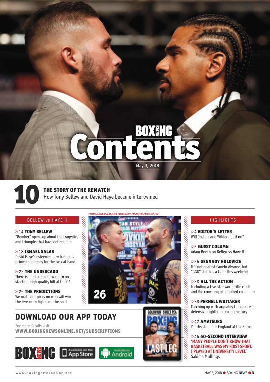 Boxing News Preview Pages