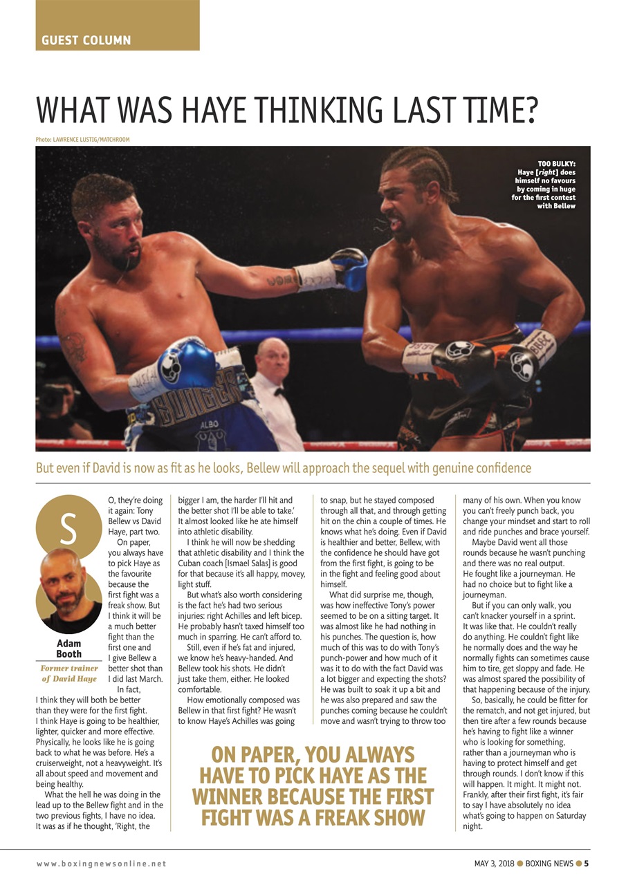 Boxing News Preview Pages