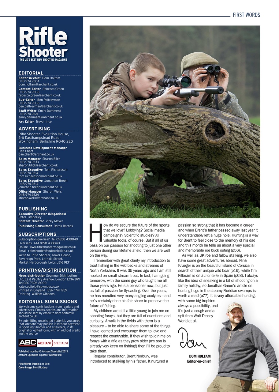 Rifle Shooter Preview Pages