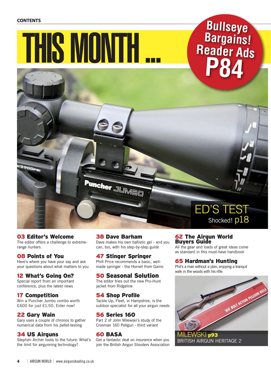 Airgun World Preview Pages