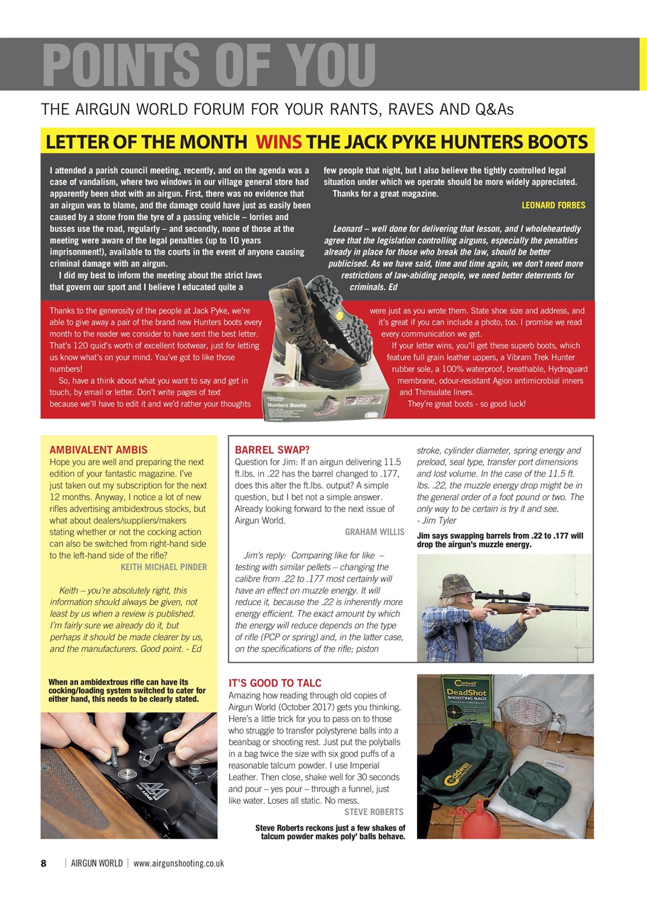 Airgun World Preview Pages