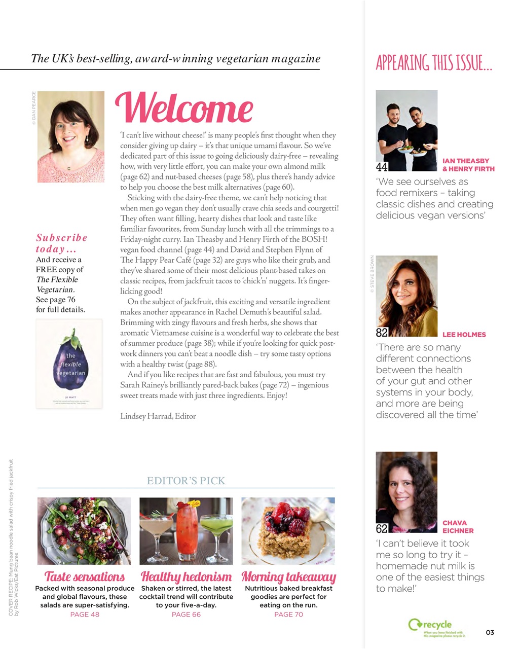 Vegetarian Living Preview Pages