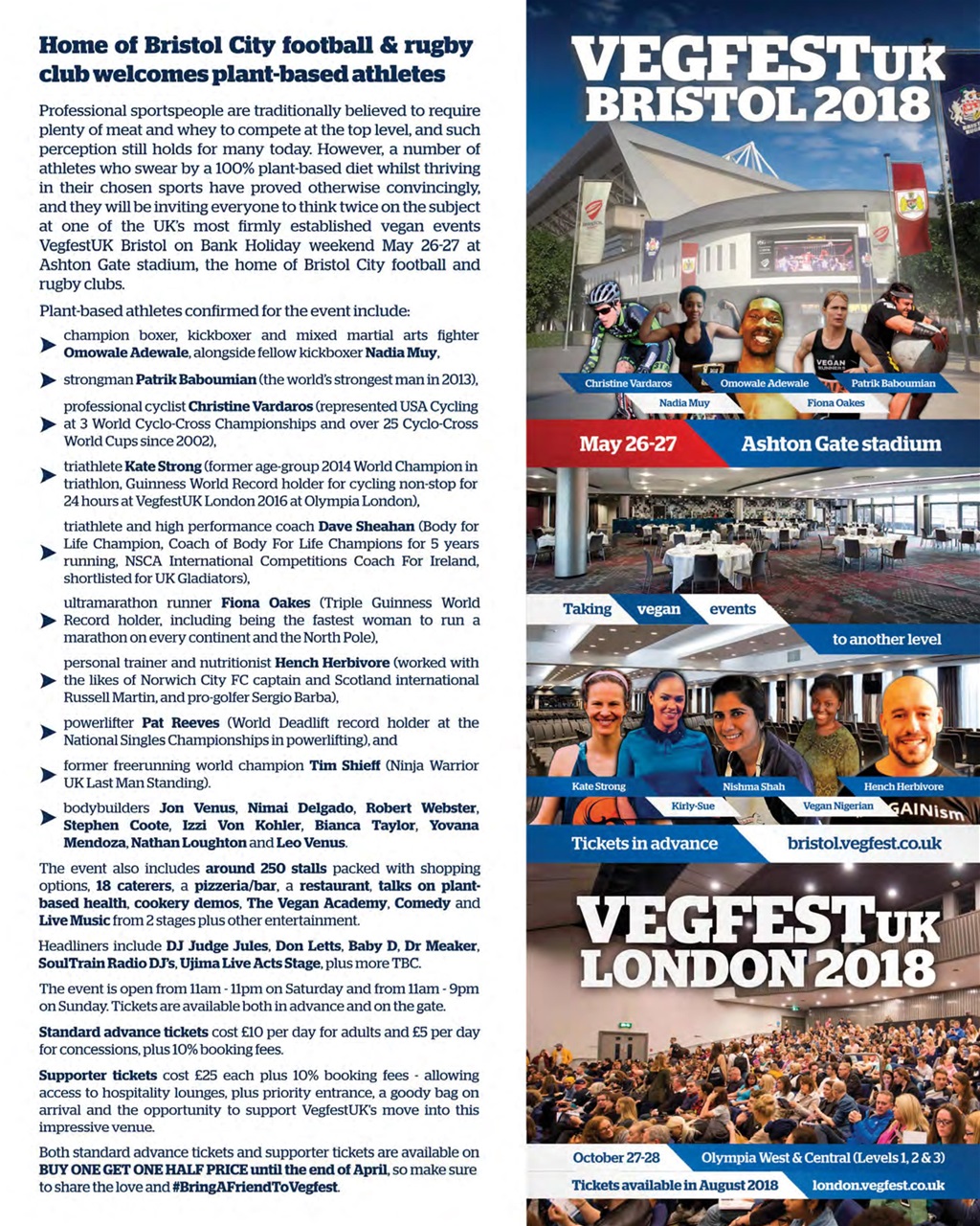 Vegetarian Living Preview Pages