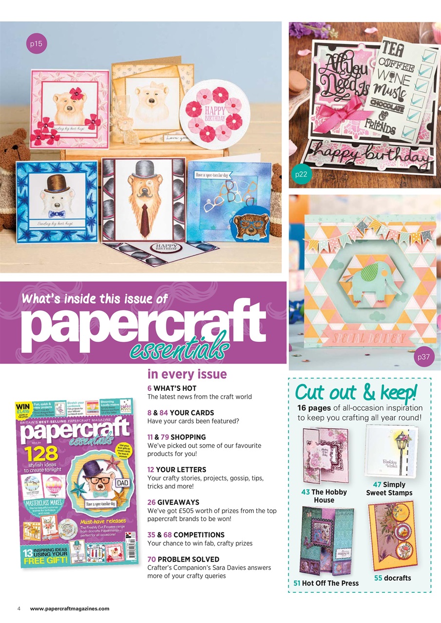 Papercraft Essentials Preview Pages