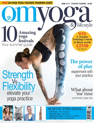 OM Yoga Magazine issue Jun-18