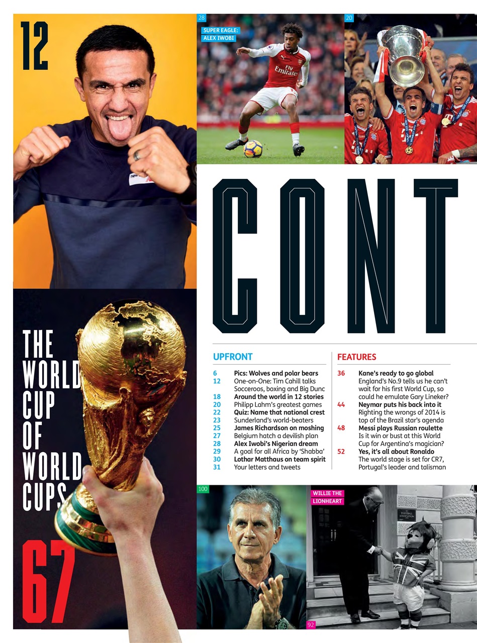 FourFourTwo Preview Pages