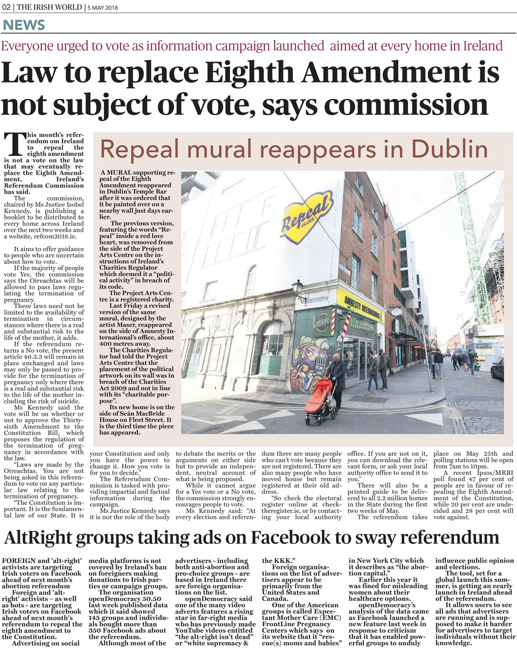 Irish World Preview Pages