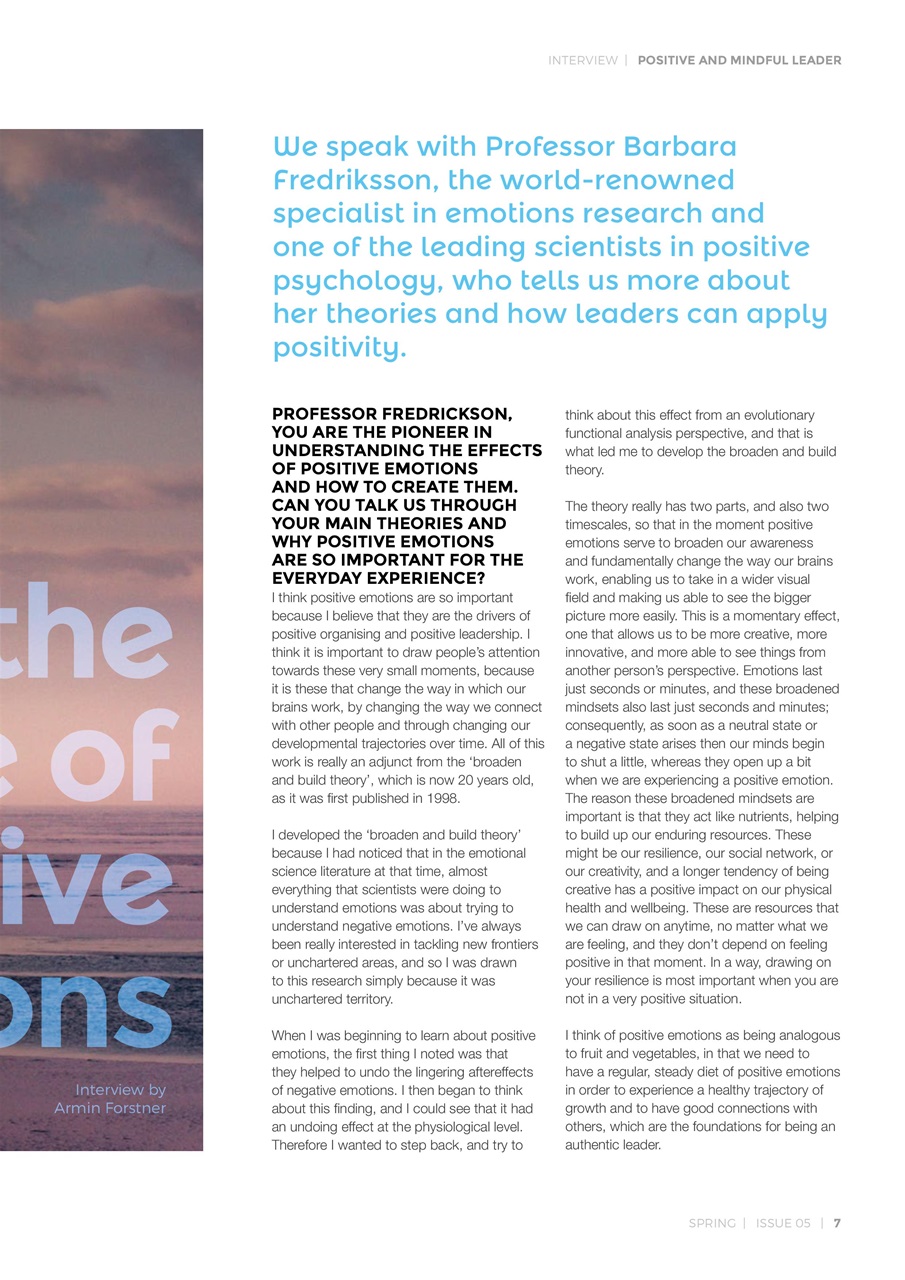 Positive & Mindful Leader Preview Pages