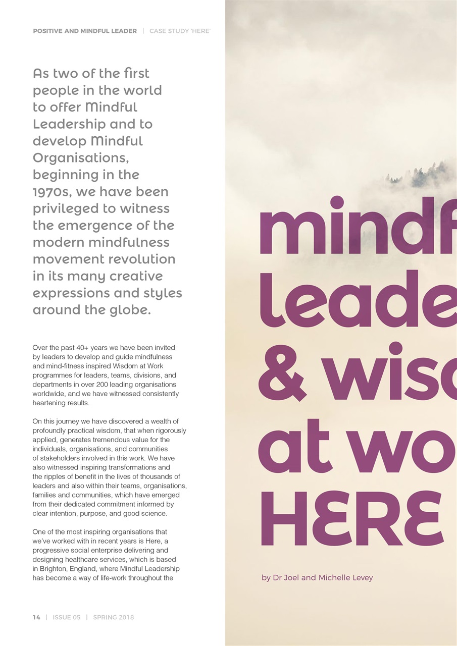 Positive & Mindful Leader Preview Pages