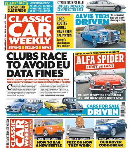 Classic Car Weekly issue 
