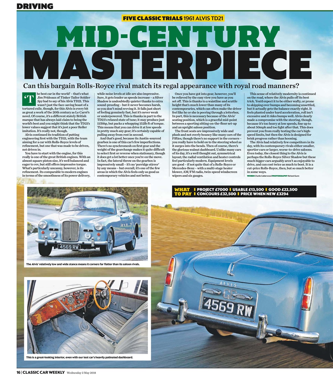 Classic Car Weekly Preview Pages