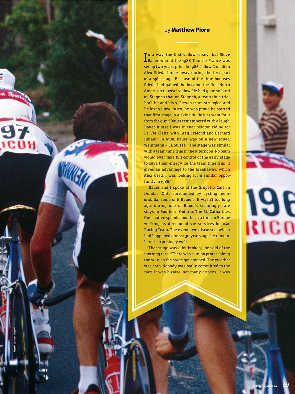 Canadian Cycling Magazine Preview Pages