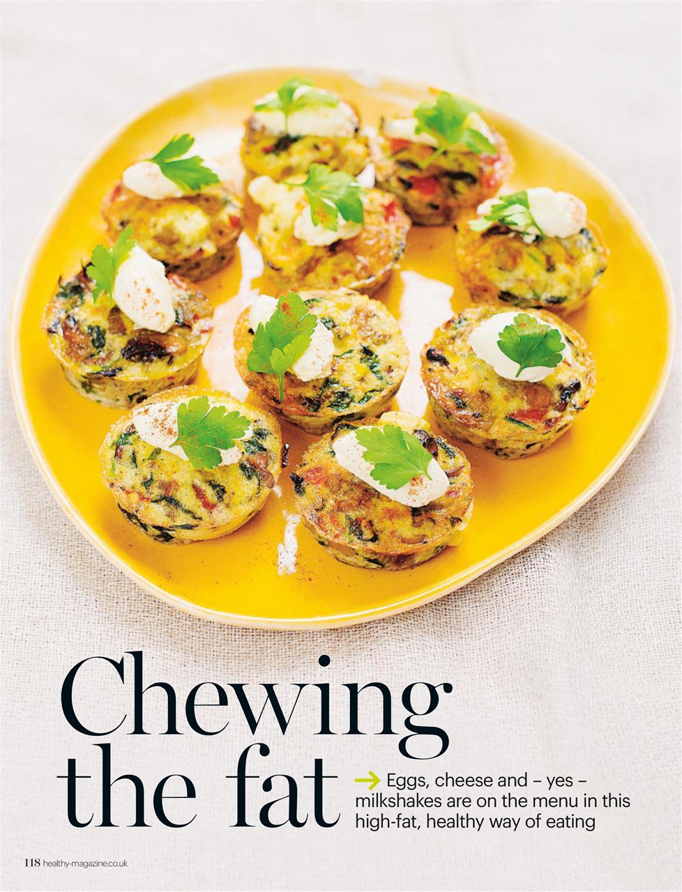 Healthy Magazine Preview Pages