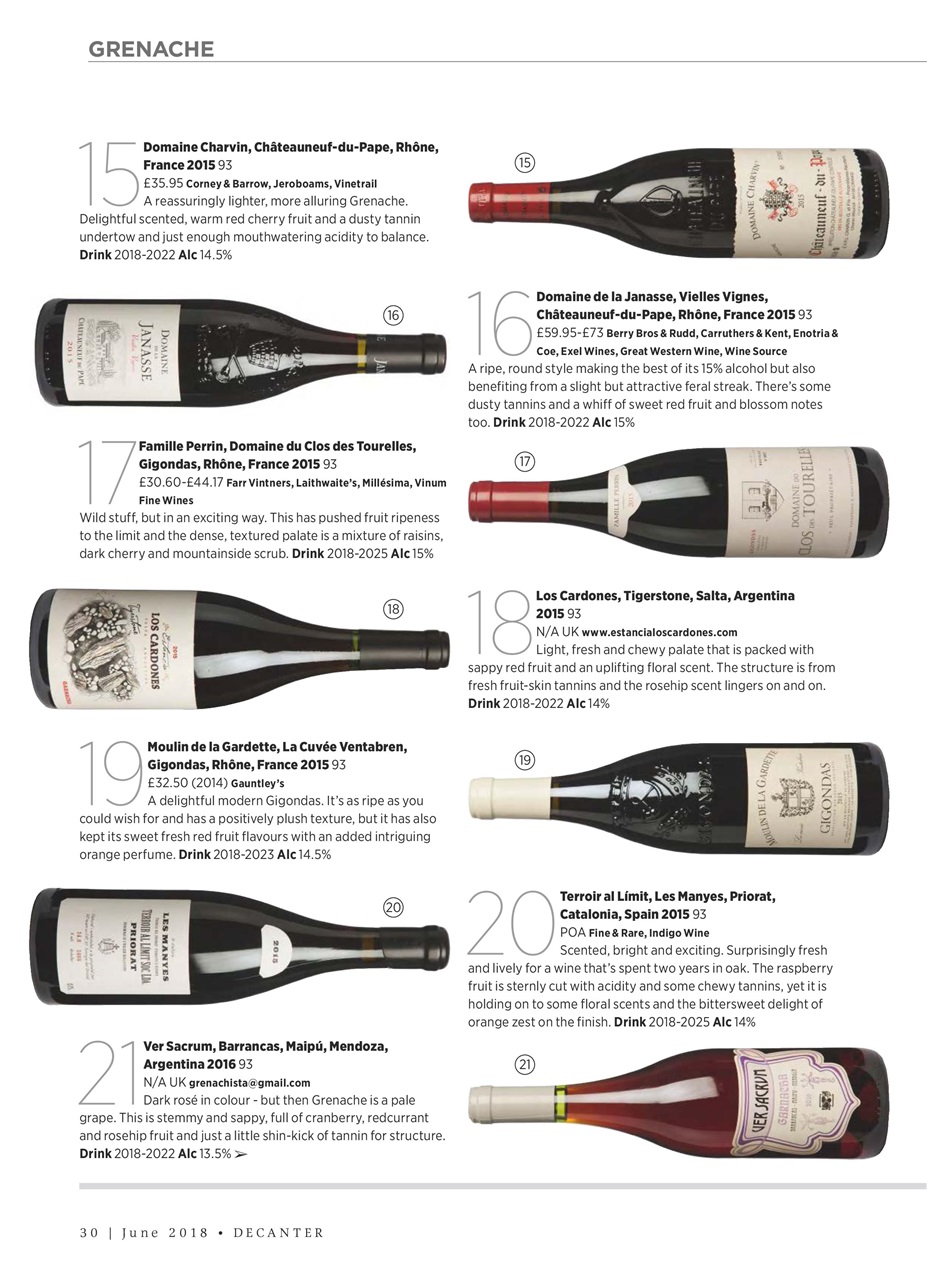 Decanter Preview Pages