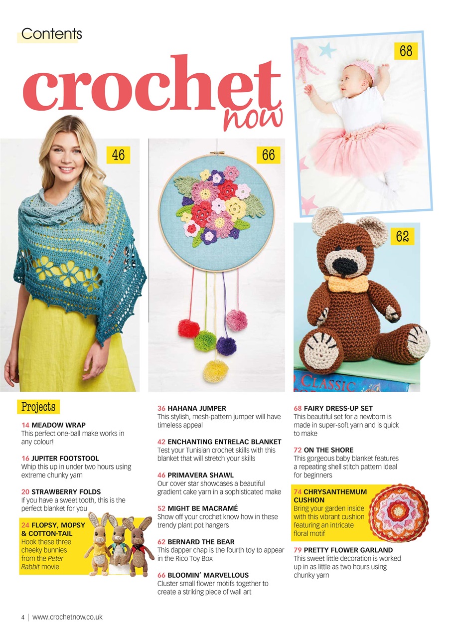 Crochet Now Magazine Preview Pages