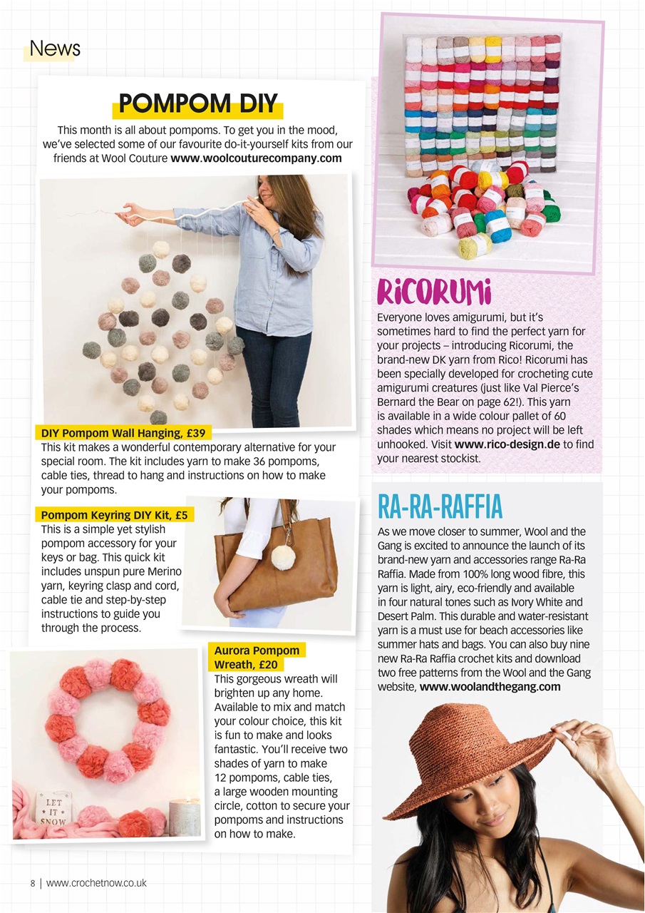 Crochet Now Magazine Preview Pages