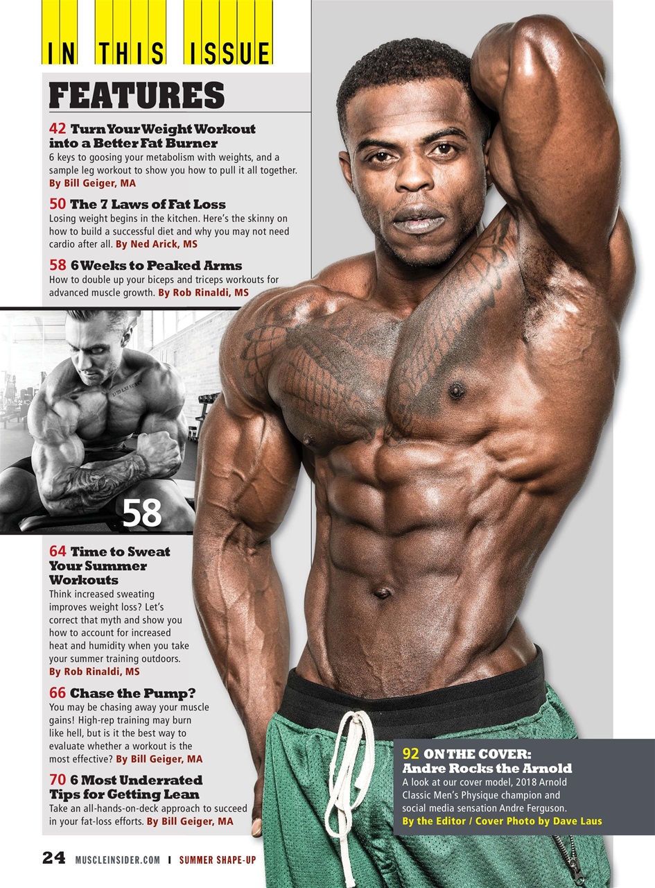 Muscle Insider Magazine Preview Pages