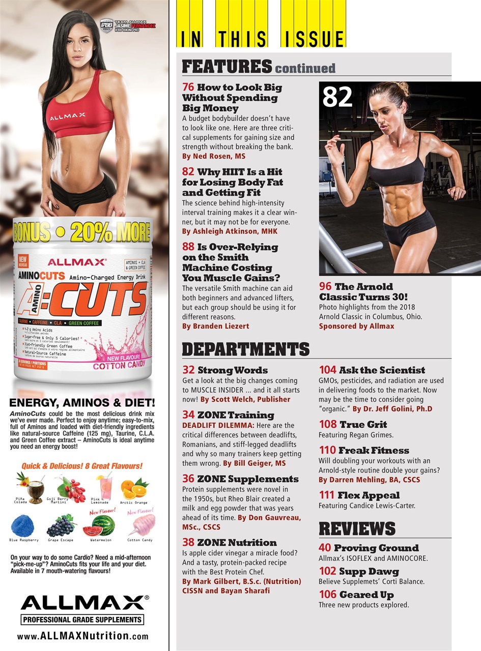 Muscle Insider Magazine Preview Pages