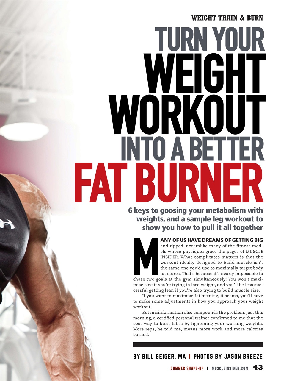 Muscle Insider Magazine Preview Pages