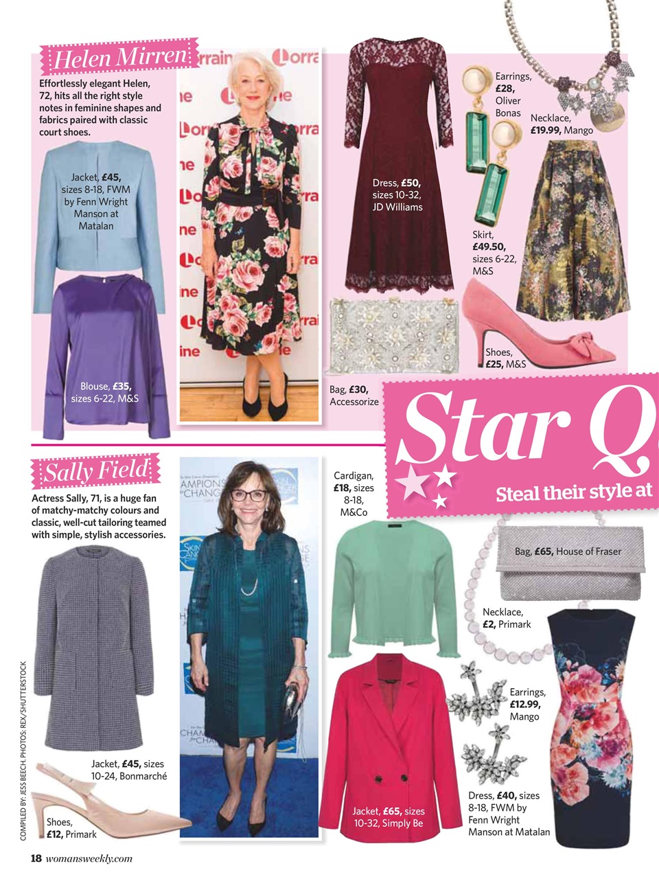 Woman's Weekly Preview Pages