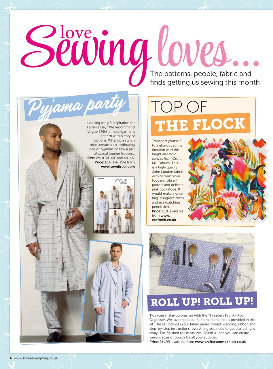 Love Sewing Preview Pages