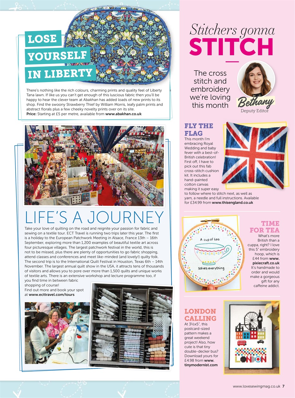 Love Sewing Preview Pages