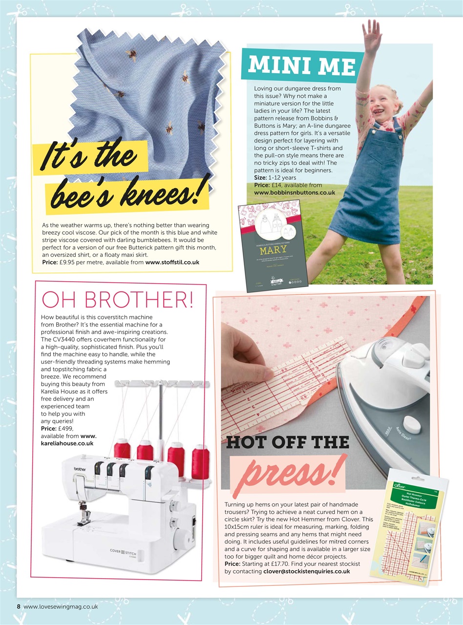 Love Sewing Preview Pages