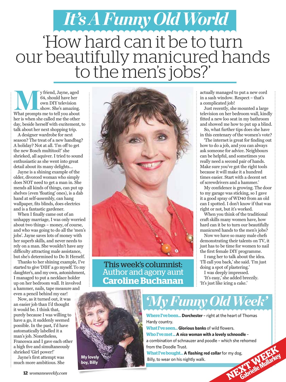 Woman's Weekly Preview Pages