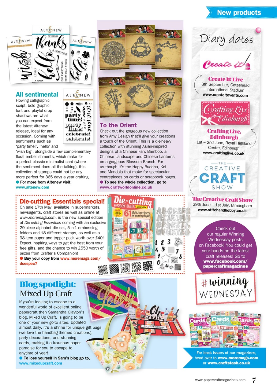 Simply Cards & Papercraft Preview Pages